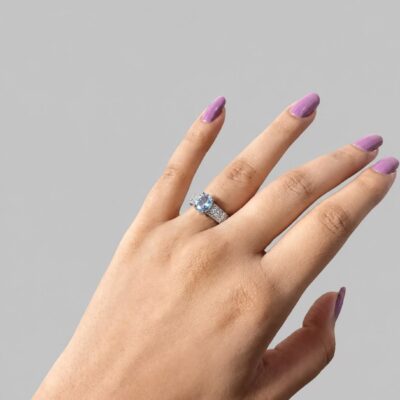 Oval CZ Rings