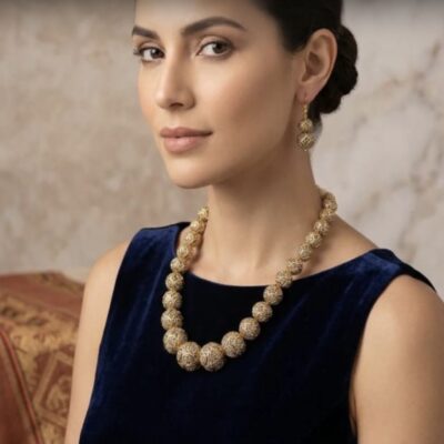 Turkish Ball Necklace Set